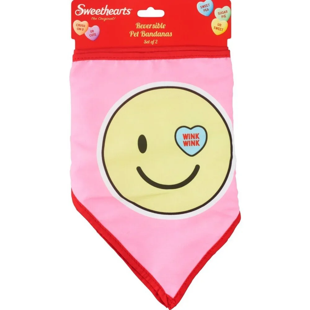 Sweethearts The Original Reversible Pet Bandana NWT